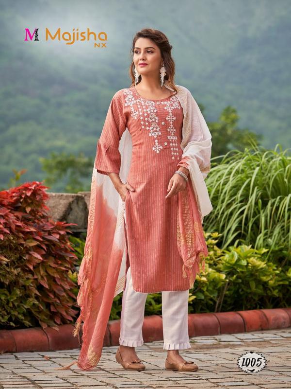 Majisha Nx Alexa Fancy Wear Viscose Readymade Collection